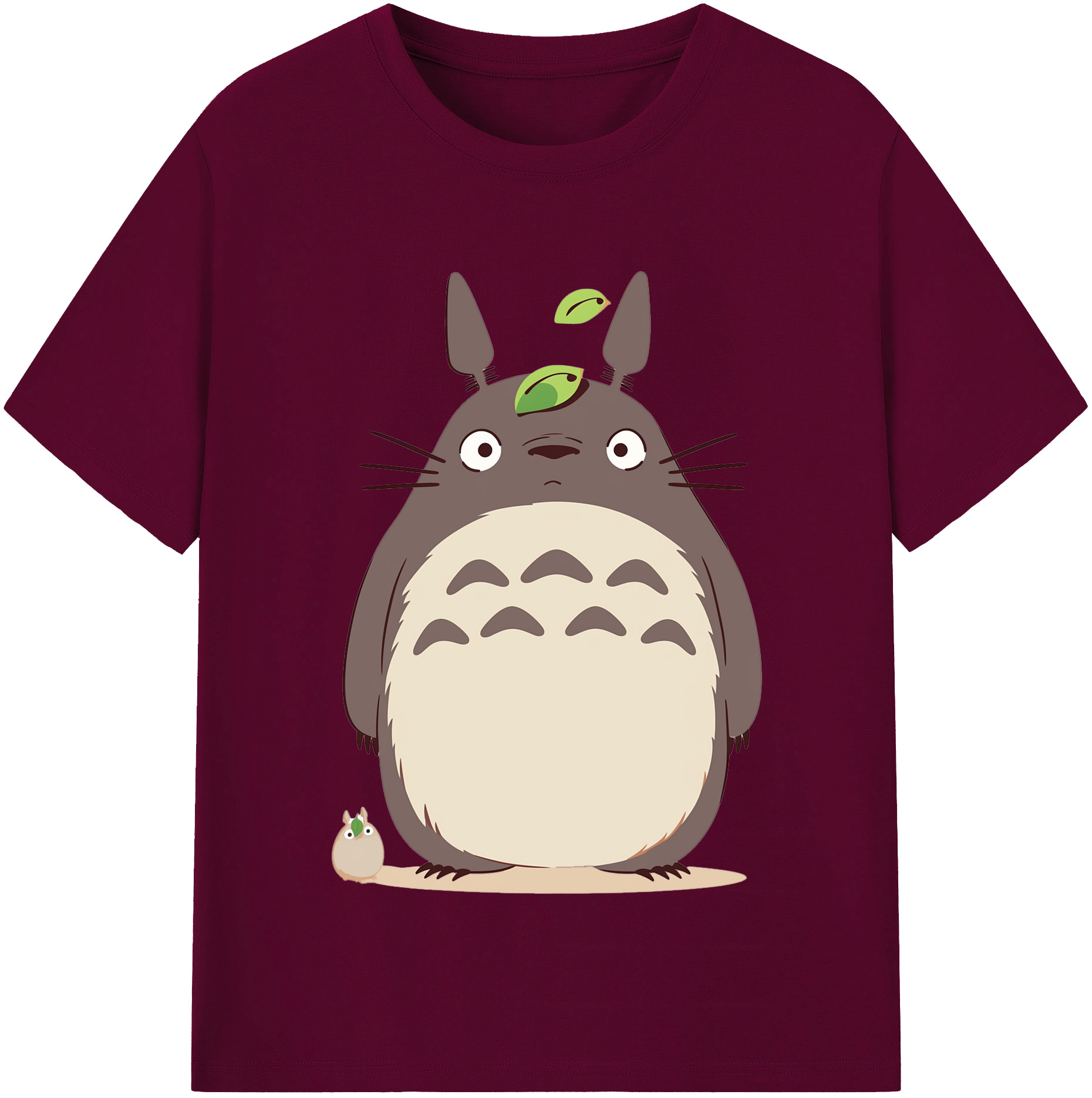 （画像用） となりのトトロ 草壁メイ 草壁サツキ My Neighbor Totoro Satsuki Kusakabe Mei Kusakabe レディースカジュアルプリントTシャツ（綿100％）